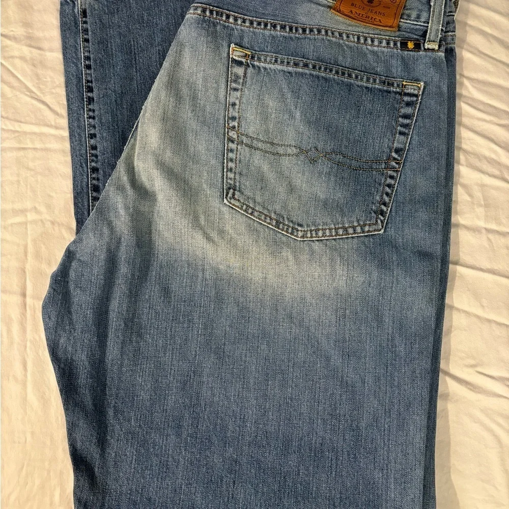 Lucky‎ Brand Faded men’s blue jeans